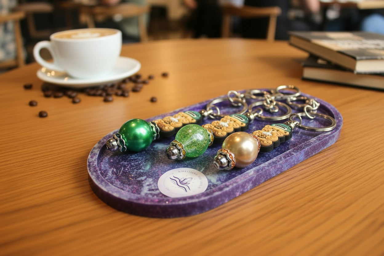 Beary Bean Key Chain