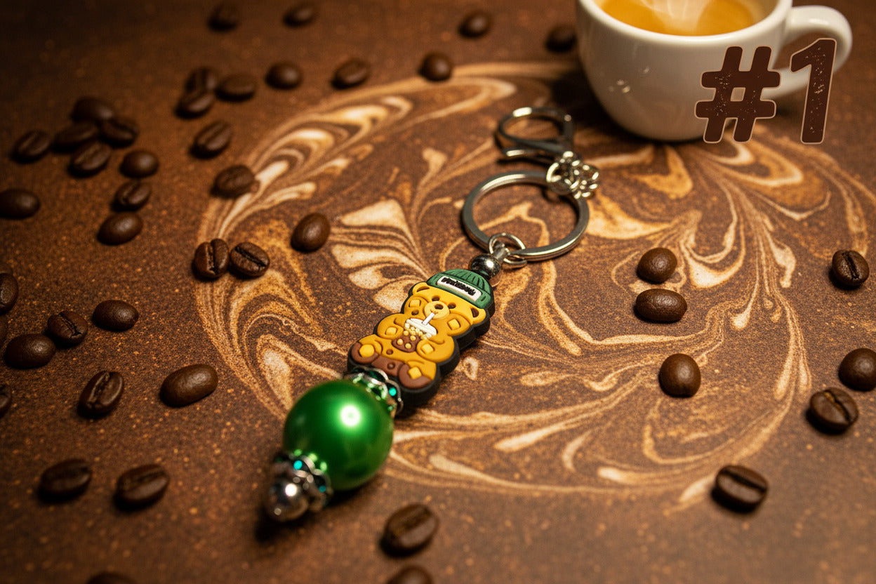 Beary Bean Key Chain