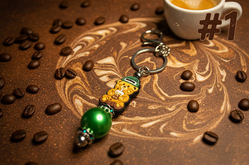 Beary Bean Key Chain