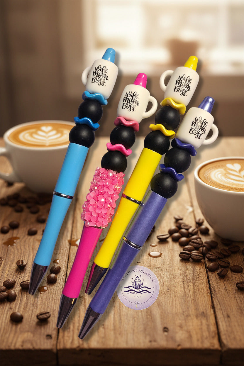 Wife Mom Boss Cup Pen