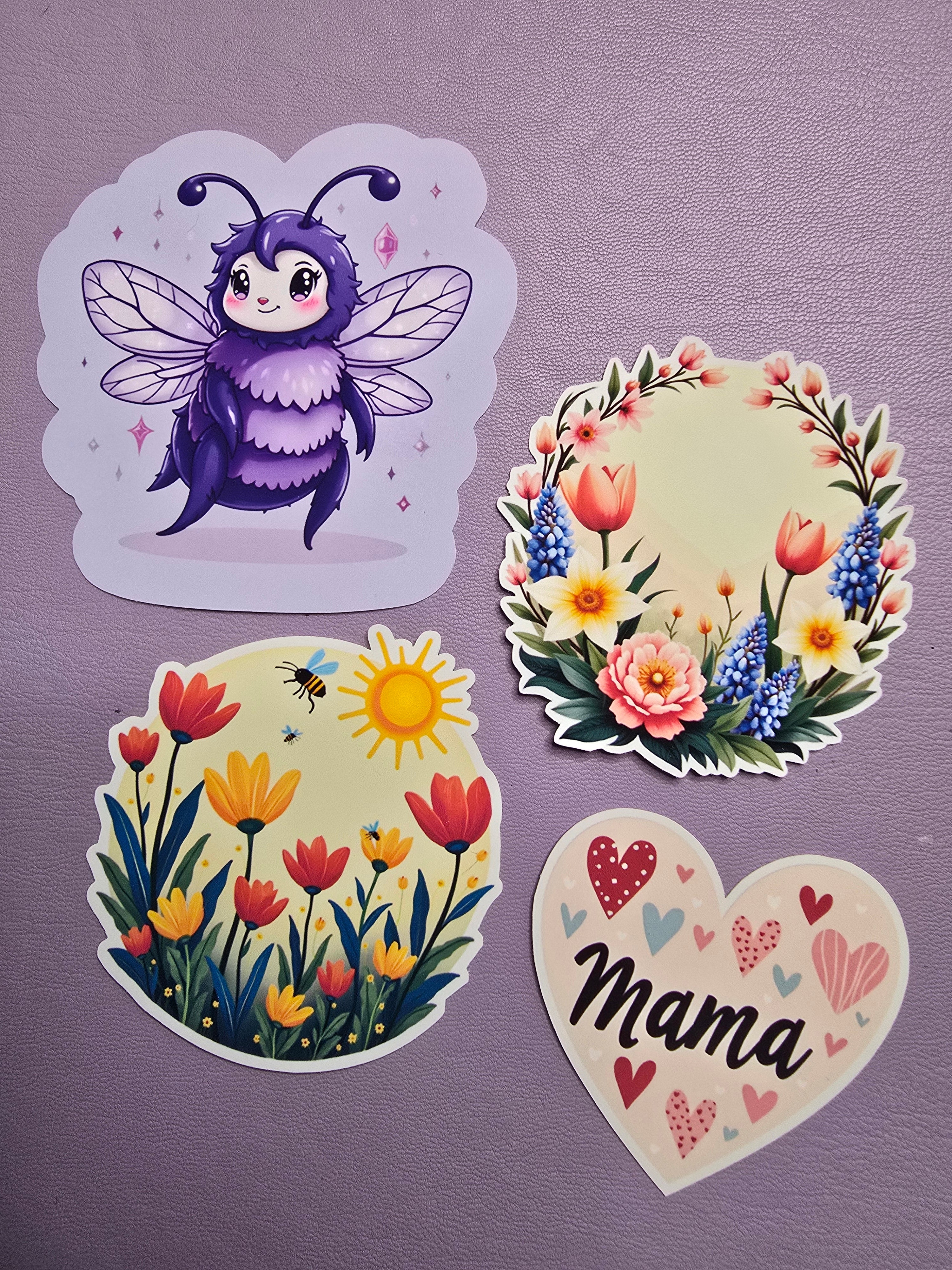 Weatherproof Matte Diecut Stickers