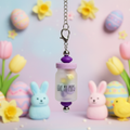 Love My Peeps Jar Charm with Easter Background